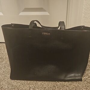 FURLA leather tote